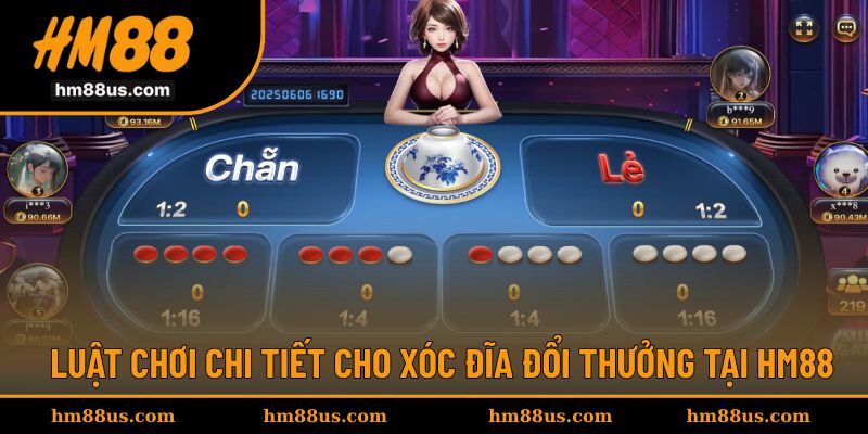 Luật chi tiết để chơi xóc đĩa online hiệu quả